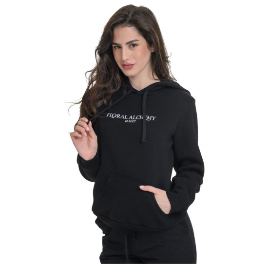 Target Γυναικείο φούτερ Fleece Hoodie ''Floral''